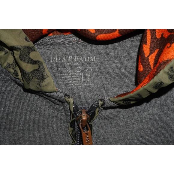 Phat Farm Kids Camo Patch Zip-Up Hoodie – Size 4T Y2K - Picture 6 of 8